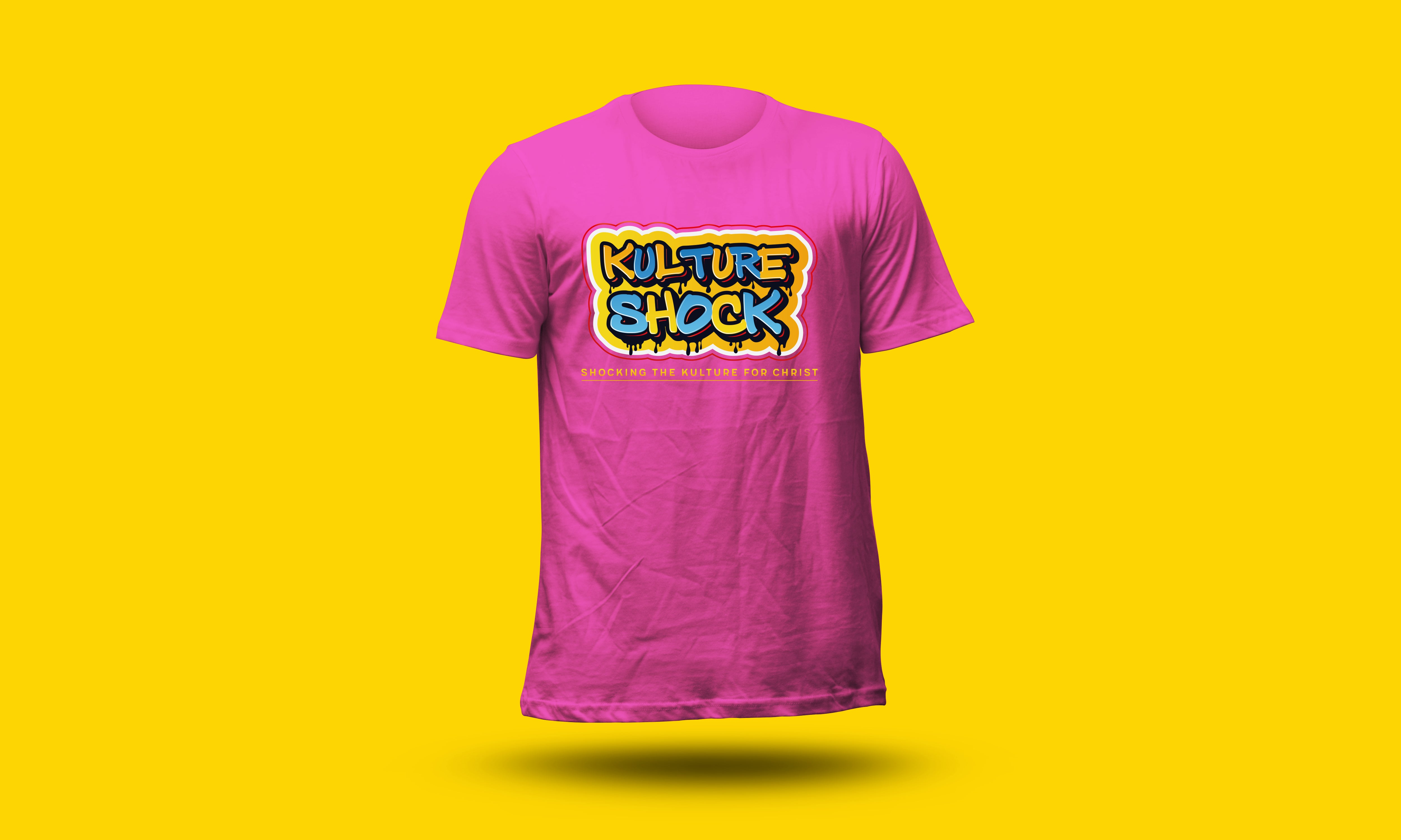 shock pink shirt