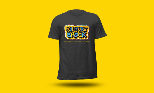 KultureShock Signature Unisex T-Shirt - Black